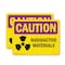 Signmission Radiation & Laser Sign, 7 in H x 10 in W, Plastic, Rectangle OS-2PACK-CR-P-710-L-10188 - alternate 1